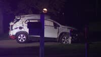 Baby hurt after suspect flees Glendale police, crashes in Fox Point