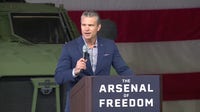 Secretary of Defense Pete Hegseth visits Oshkosh Corp. in Wisconsin