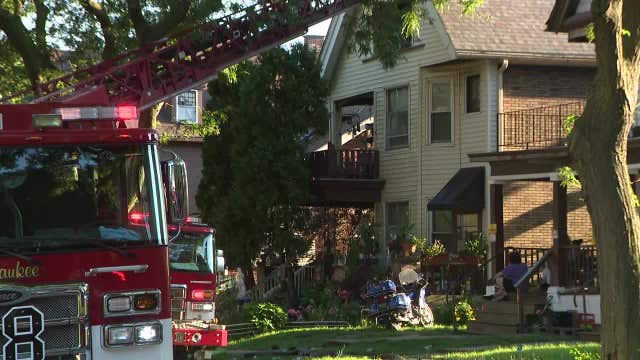 Milwaukee fire near 18th and Mineral, house uninhabitable