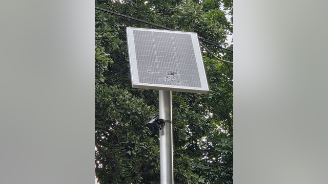 Mukwonago police seek suspect after street sensor shot