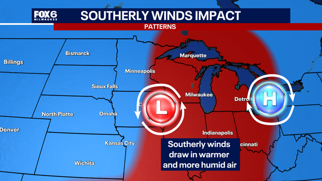 Wisconsin weather: Humidity returning this week; why the change?