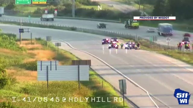 Washington County crash: I-41 SB reopens at WIS 167 near West Bend