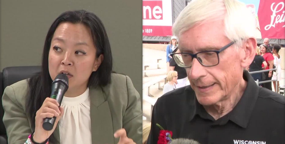 Wisconsin governor race: Evers questions Francesca Hong’s electability