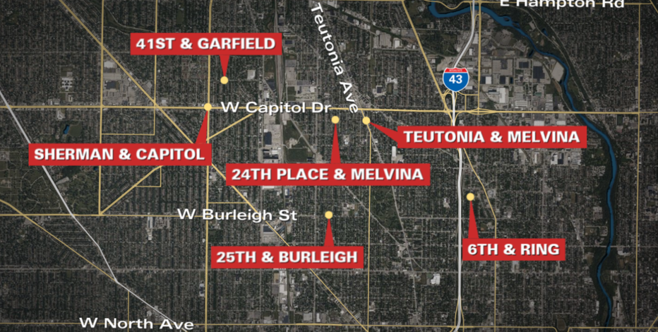 Milwaukee weekend shootings; 1 dead, 7 injured including 1-year-old