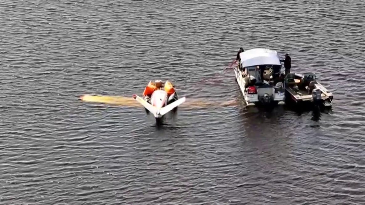 Lake Wausau emergency landing: How the weather helped them survive