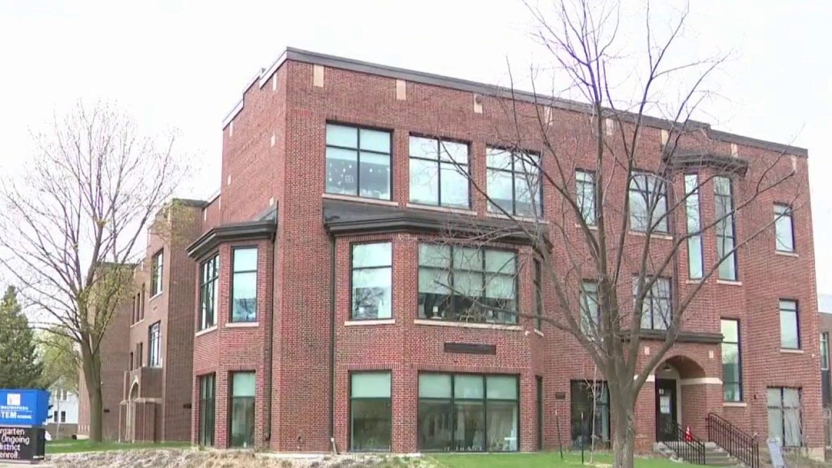 Ribbon cutting ceremony for Wauwatosa STEM grand re-opening