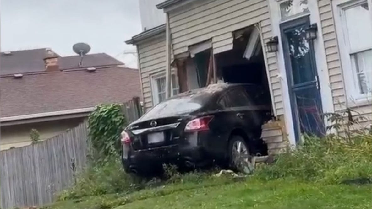 West Allis crash near 108th and Arthur, vehicle hit home, driver arrested