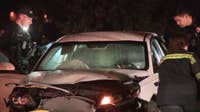 Caledonia police chase, 4 juveniles apprehended after stolen car crashes into Oak Creek pond