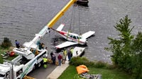 Tom Tiffany plane removed from Lake Wausau after emergency landing