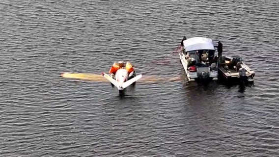 Tom Tiffany plane emergency landing, weather helped them survive