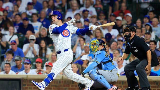 Cubs set franchise record with 9 home runs, rout Brewers 17-3