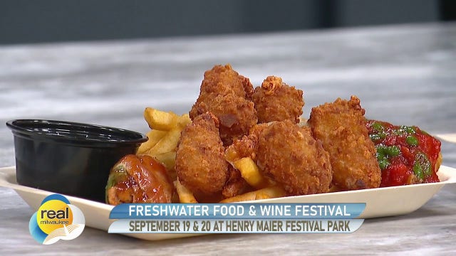 Freshwater Food & Wine Festival; September 19 & 20 at Henry Maier Festival Park