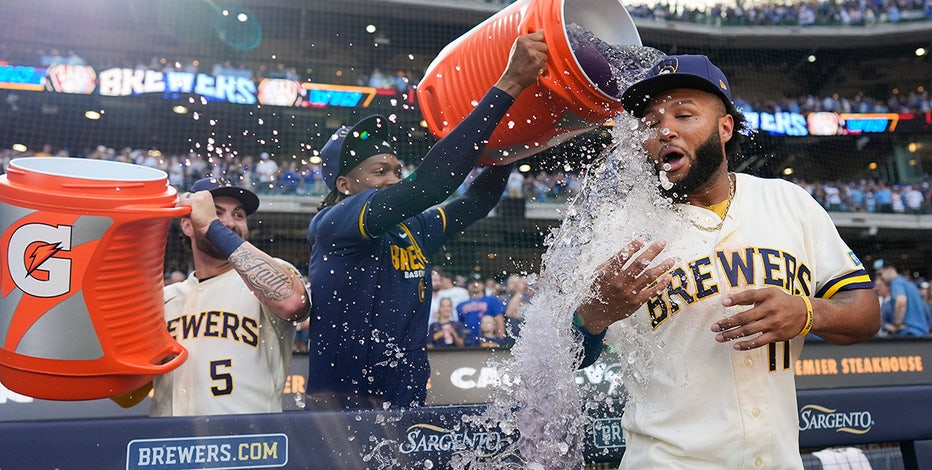 Brewers score: Milwaukee holds off Chicago's comeback attempt, wins 4-3
