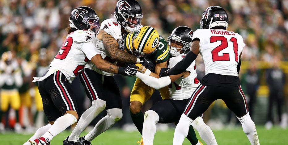 Packers score: Falcons rout Green Bay at Lambeau Field