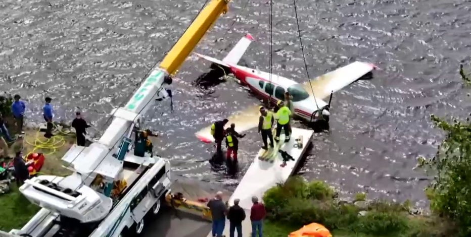 Tom Tiffany plane crashes into Lake Wausau, how crews got it out