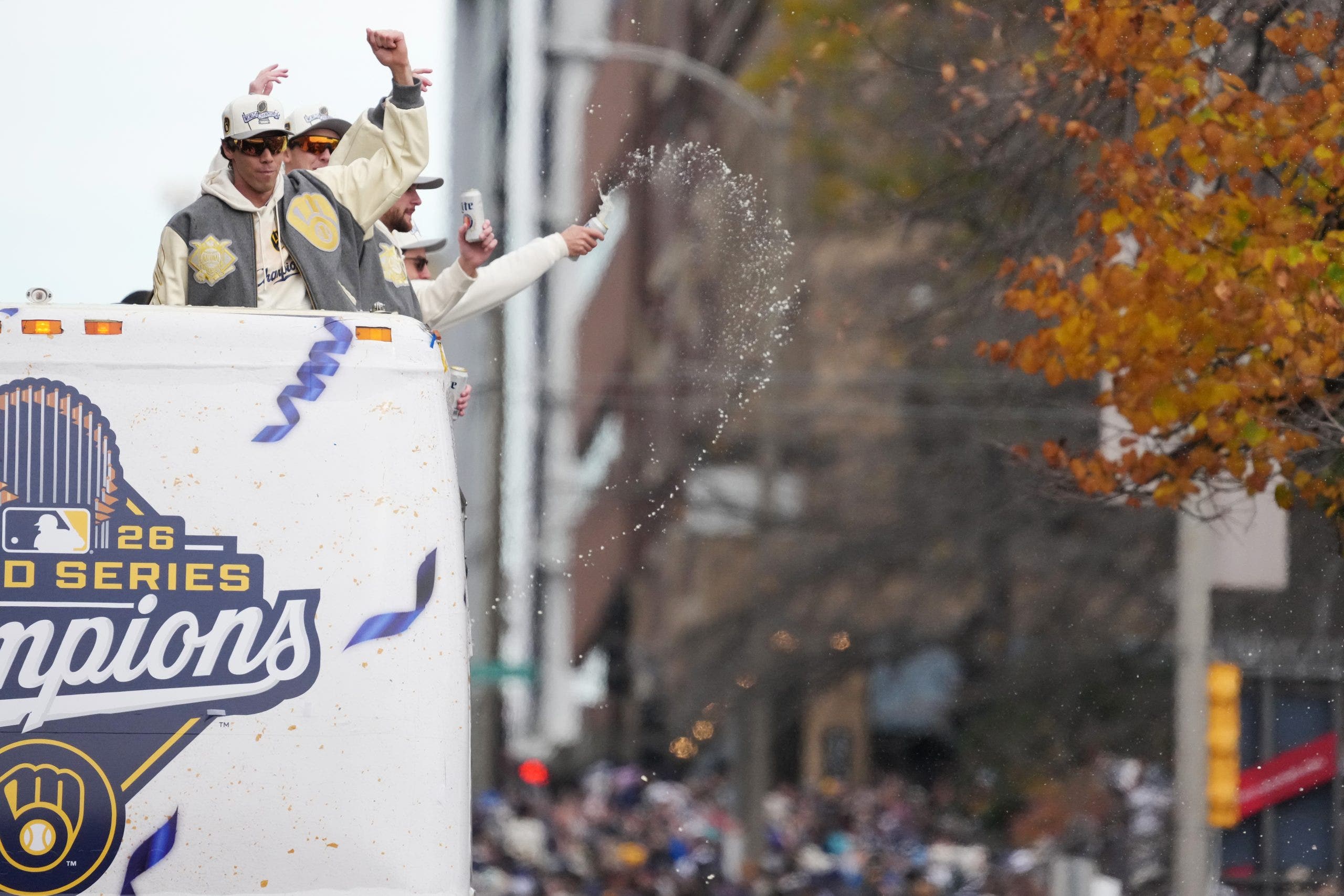 How much beer was drank at the Brewers Championship Rally?