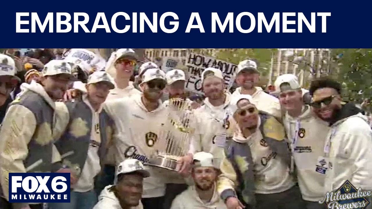 WATCH: Brewers World Series parade best moments