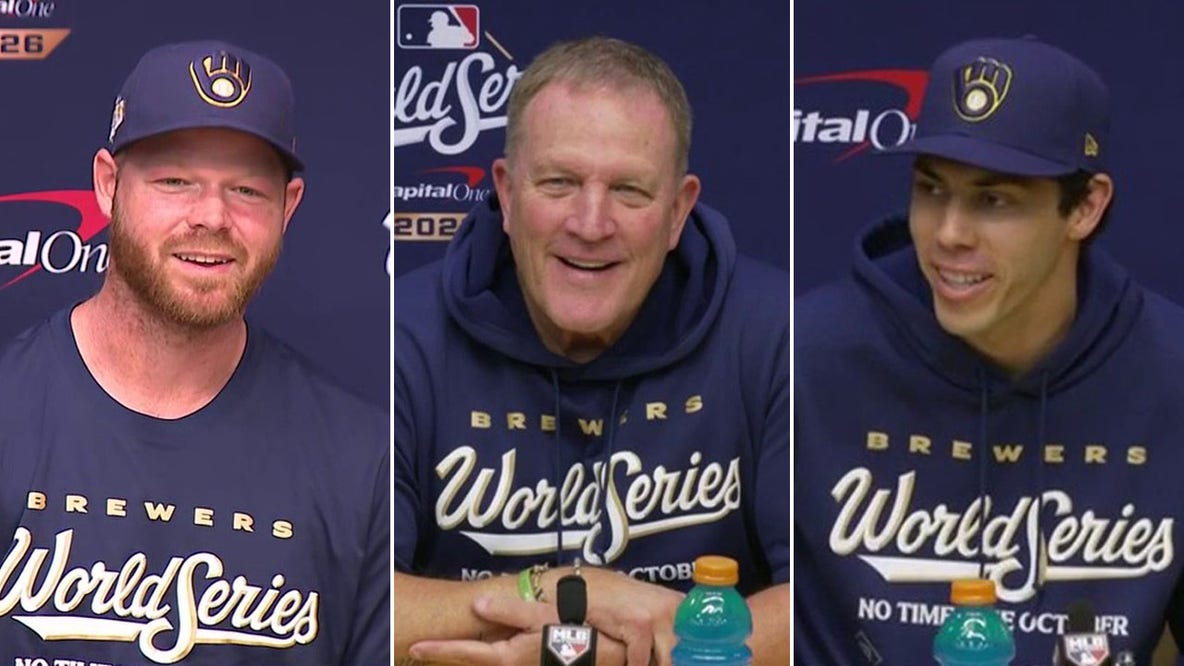 WATCH: Yelich, Murphy and others speak ahead of World Series