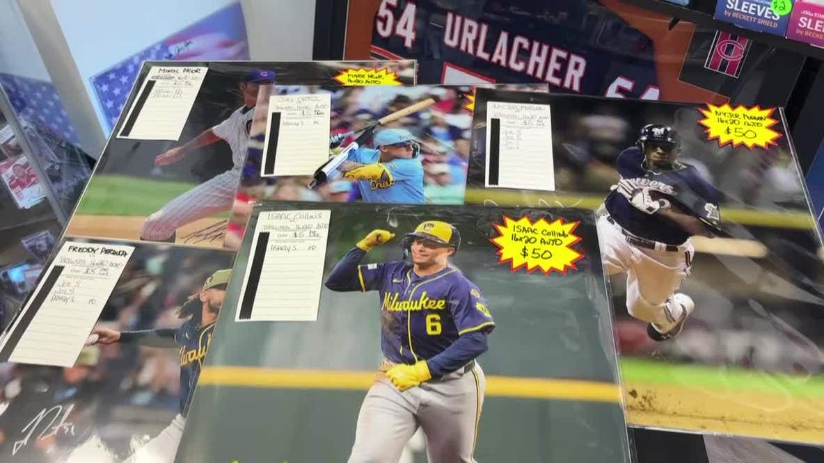 World Series: Brewers memorabilia in high demand at Kenosha shop