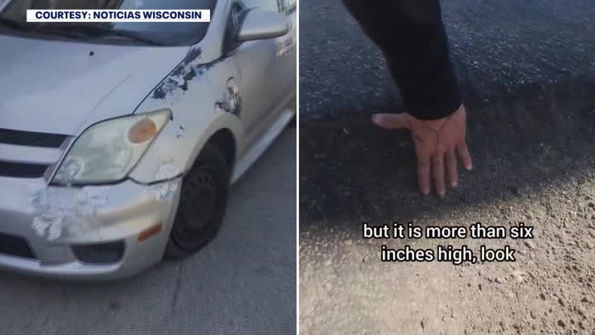 Milwaukee pothole gave multiple vehicles flat tires, driver says