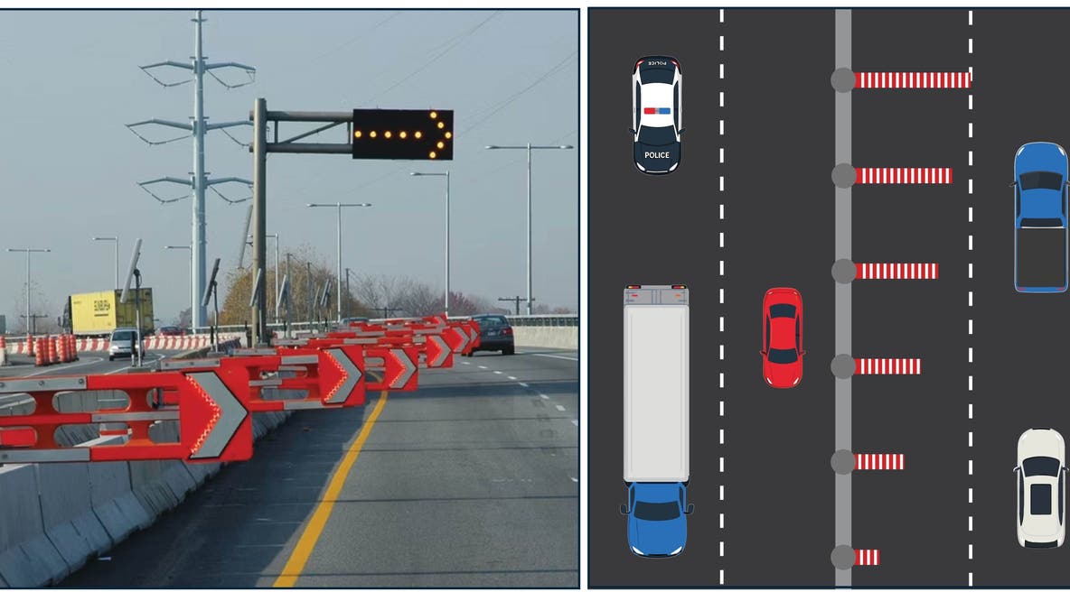 New automated lane closure coming as part of I-94 East-West Freeway project