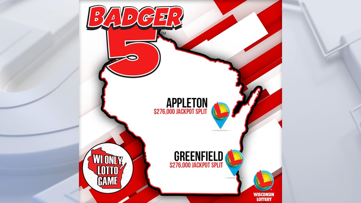 $276,000 Badger 5 split jackpot between Greenfield, Appleton