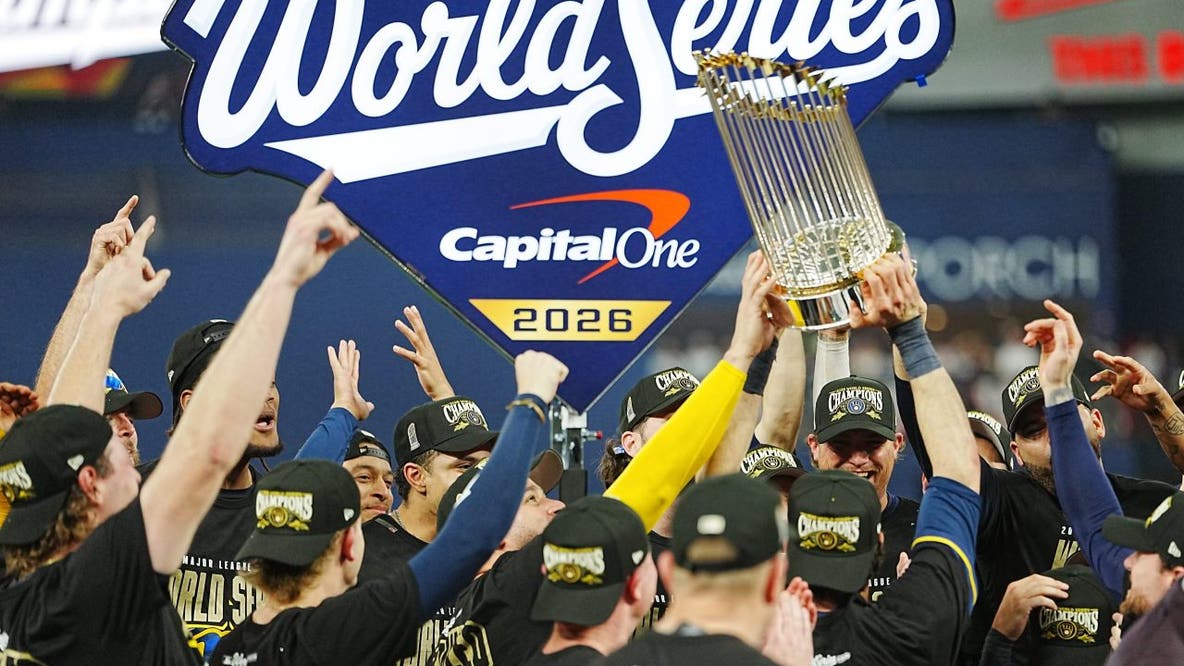 WATCH: Brewers sweep Rays for first World Series title, team reacts to historic win