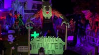 Caledonia Halloween display raising money for breast cancer awareness