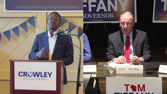 Wisconsin governor race: Candidates campaign in Elm Grove, Racine