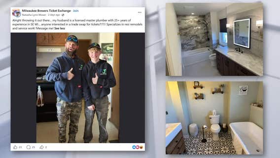 World Series: Brewers fans offer plumbing services for tickets