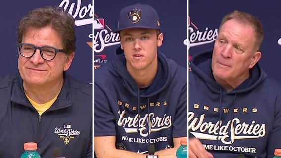 World Series interviews: Brewers' Murphy, Misiorowski, others speak