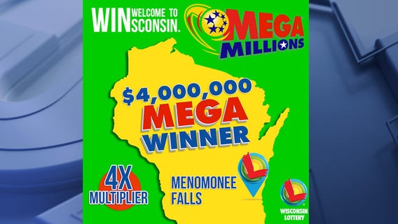 Wisconsin $4M Mega Millions winning ticket sold in Menomonee Falls