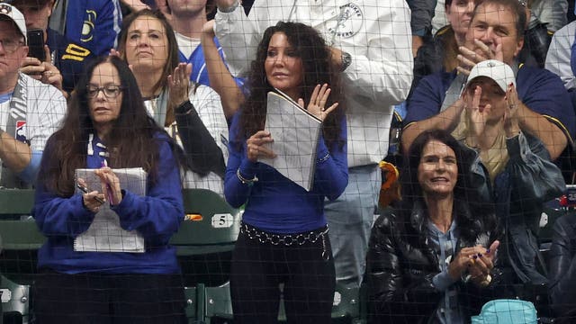 Front Row Amy gets bobblehead celebrating Brewers' World Series win