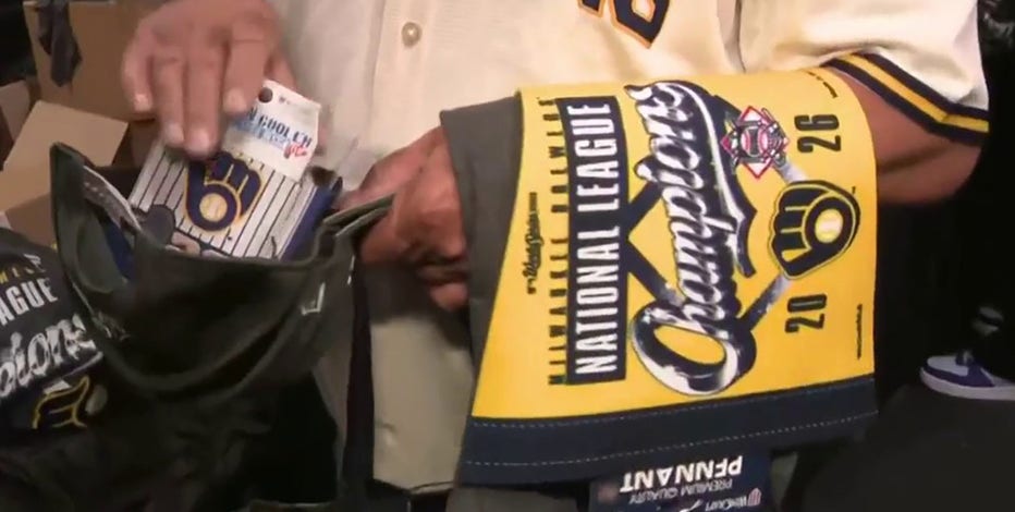Brewers World Series merchandise, team store expands hours