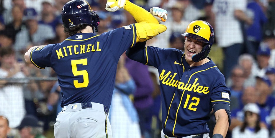 Brewers score: Milwaukee beats Los Angeles, 1 win away from World Series