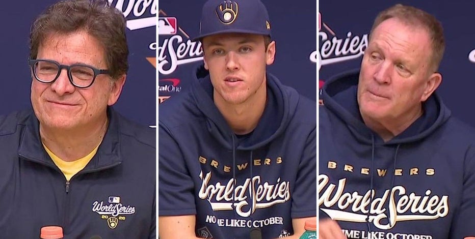 World Series interviews: Brewers' Murphy, Misiorowski, others speak