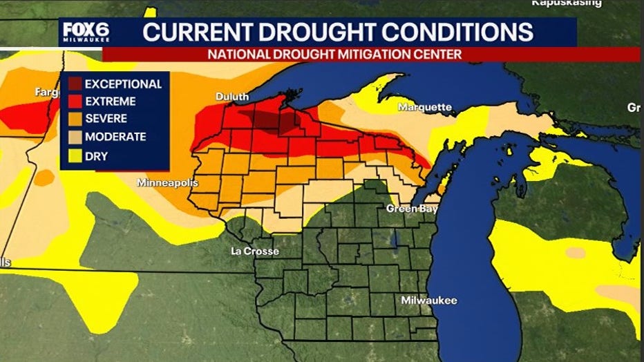 Wisconsin Drought Monitor
