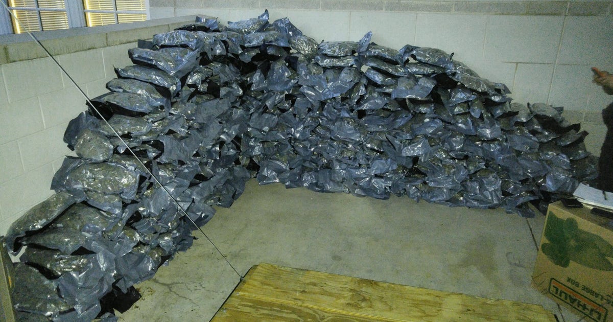 Million dollar bust: 500 pounds of marijuana seized in traffic stop ...