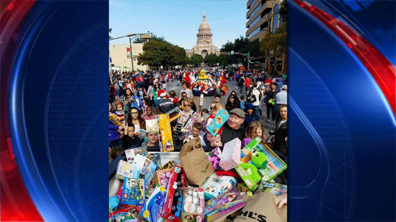 Thousands attend 28th Annual Chuy's Children Giving to Children Parade