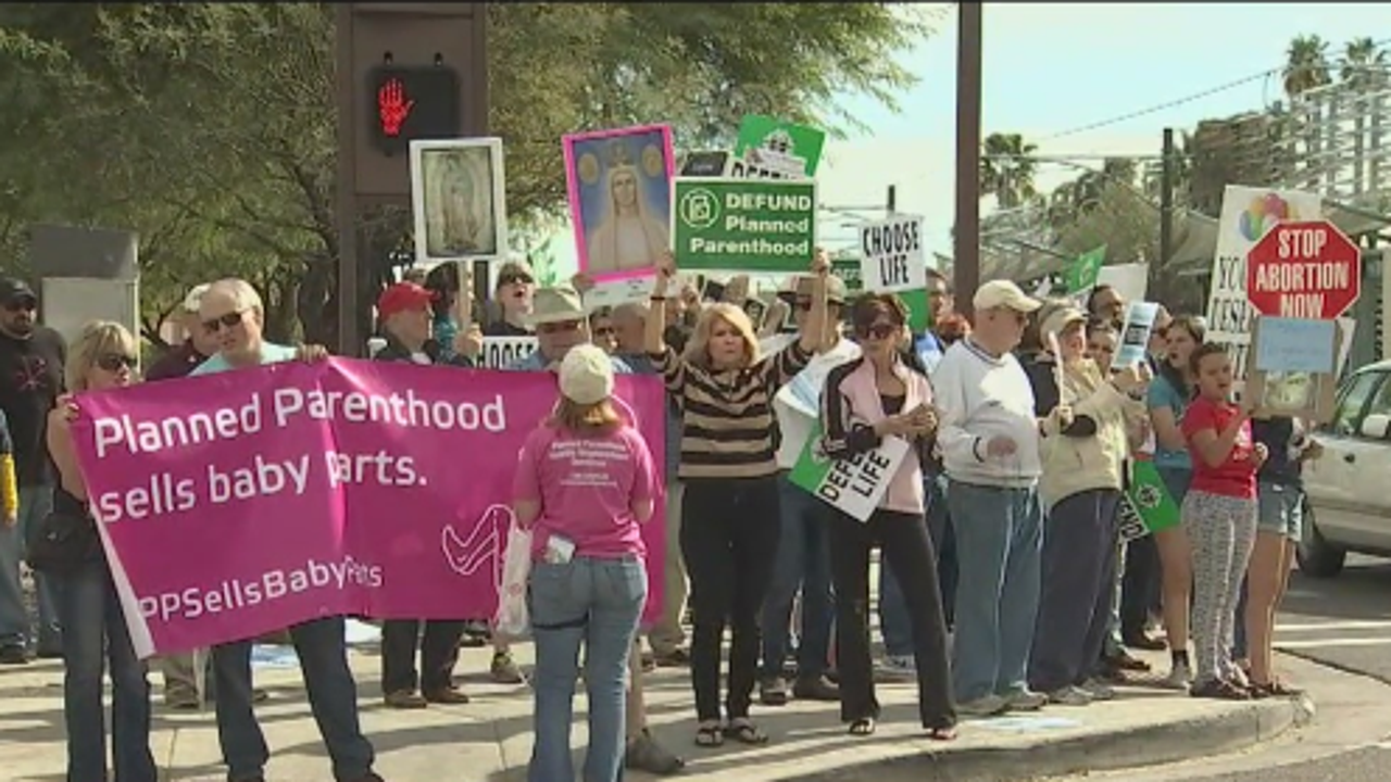 Prolife and prochoice protests flock to Planned Parenthood centers