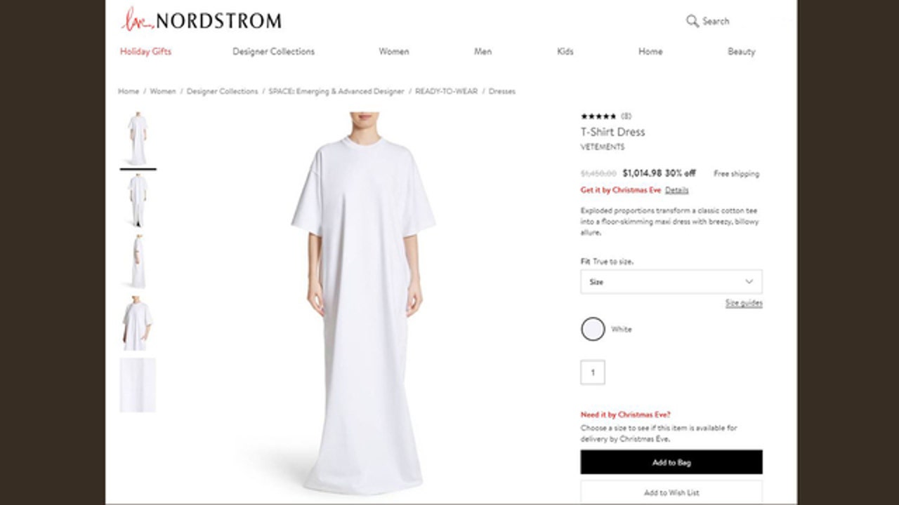 nordstrom tee shirt dress