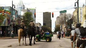 Austin code officials checking permits at SXSW