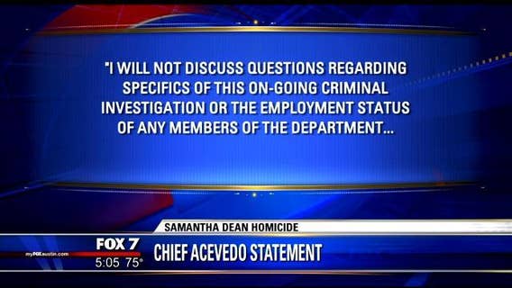 APD officer questioned in death of Kyle PD Victims Services Coordinator