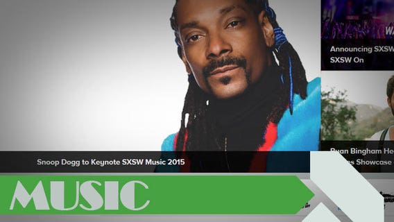 Snoop Dogg Confirmed as Keynote Speaker for SXSW Music 2015