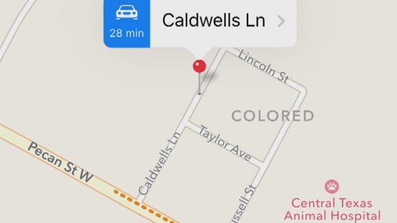 Polar opinions on "Pflugerville Colored Addition" name on city map