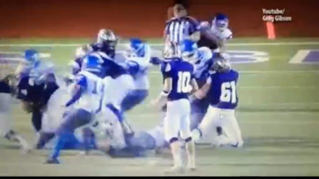 Texas School Investigates Hit on Referee during Football Game