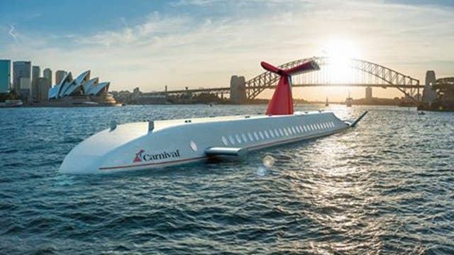 Carnival Cruise Lines 'introduces' Carnival Submarine