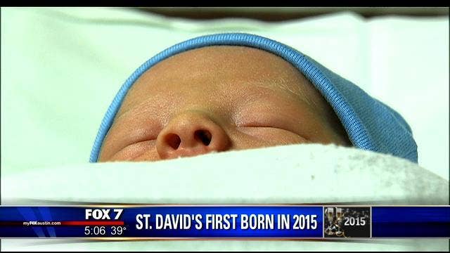 Meet the first baby born in Austin in 2015