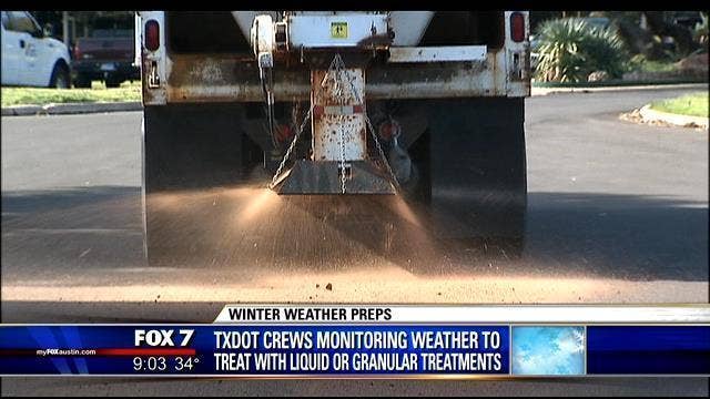 Emergency crews gearing up ahead of potential ice