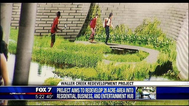 Austin Mayor Adler outlines future of Waller Creek Conservancy Project